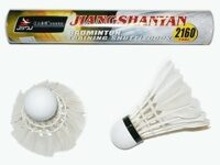 Волан перьевой с синтетической головкой, в тубе 12 шт