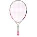 Ракетка б/т дет. BABOLAT B`FLY 21 Gr000, арт.140243, для 5-7 лет, алюминий, со струнами, бел-роз-син